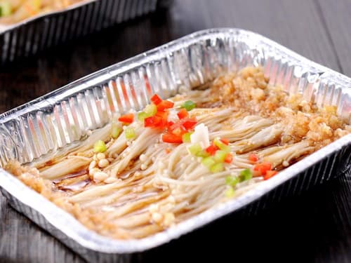 花垣锡纸烤金针菇